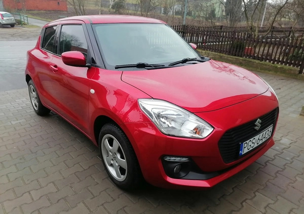Suzuki Swift cena 39900 przebieg: 110700, rok produkcji 2017 z Gostyń małe 191